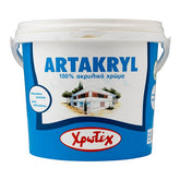 artacryl 100% ακρυλικο χρωμα χρωτεχ λευκο